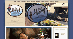 Desktop Screenshot of henneyfuneralhome.com